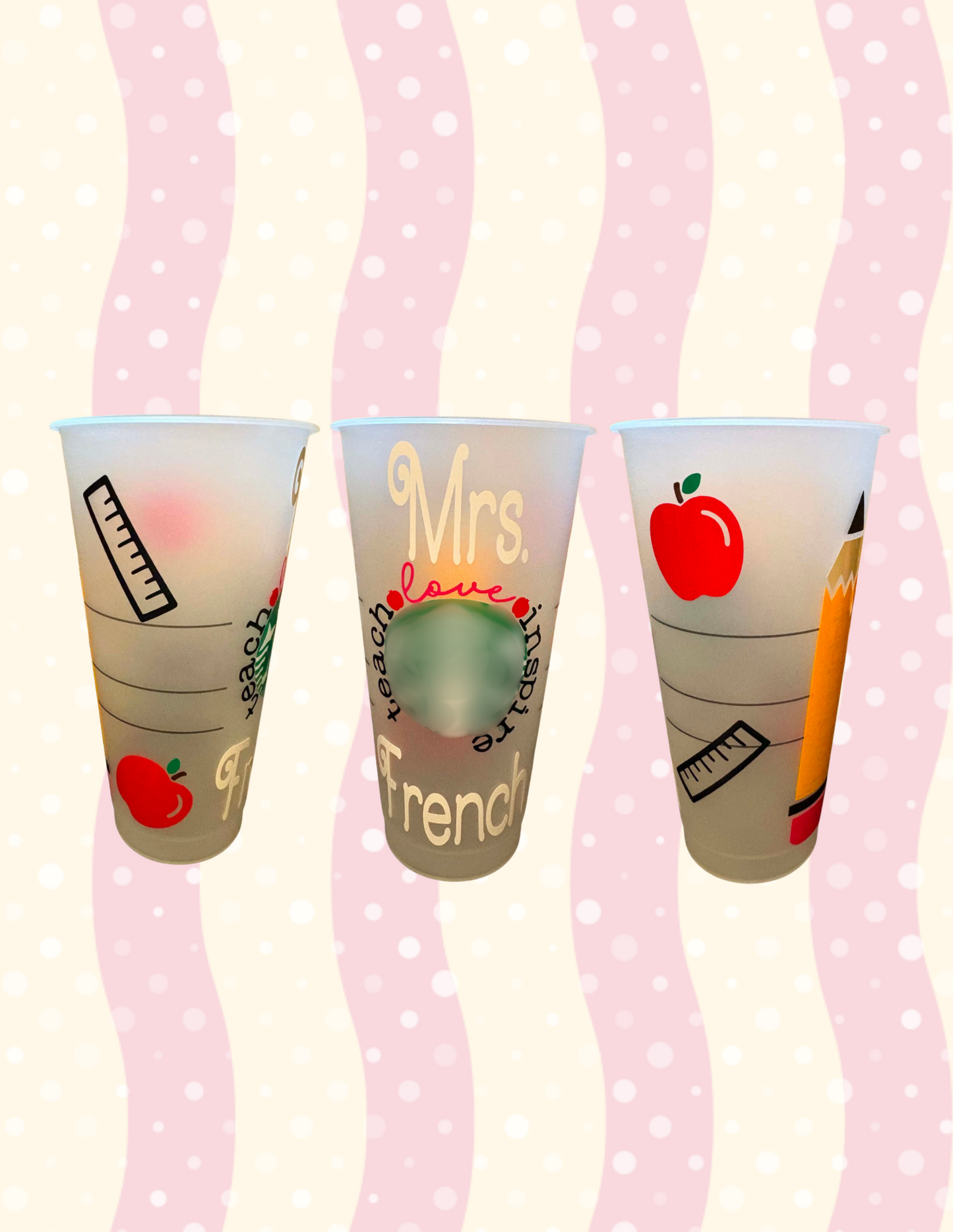 Teacher Appreciation Cold Cup